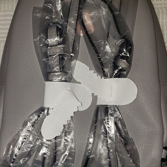 Victoria's Secret mini backpack/purse, Gray - Picture 8 of 9